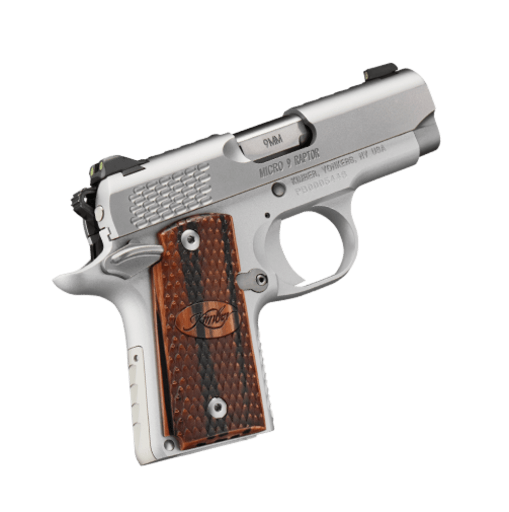 Kimber Micro 9 Stainless Raptor Nights 9mm 3.15in 1-7rd Mag 3300109-img-0