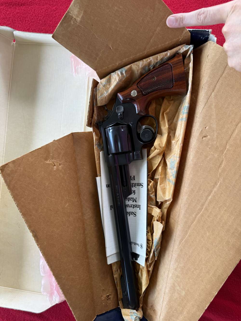  Smith and Wesson Silhouette 44 mag revolver 29-3  10.5 inches -img-36
