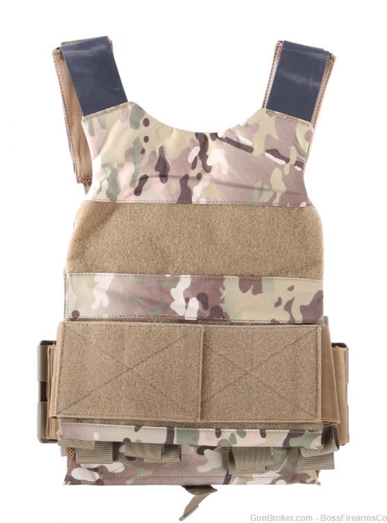 Guard Dog Body Armor Trackr Pro Plate Carrierw/Front Placard TRAKRRMCPRO-img-1