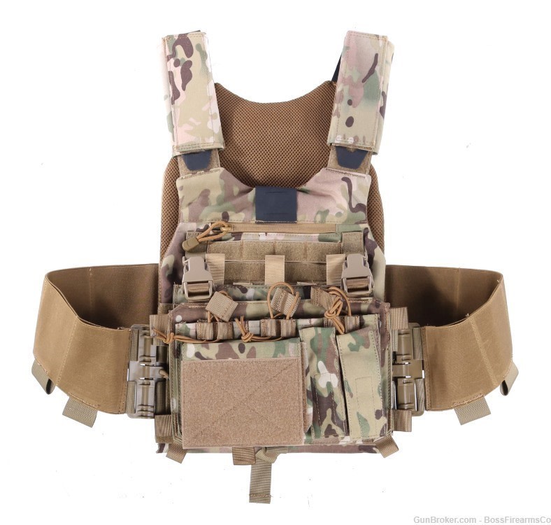 Guard Dog Body Armor Trackr Pro Plate Carrierw/Front Placard TRAKRRMCPRO-img-0