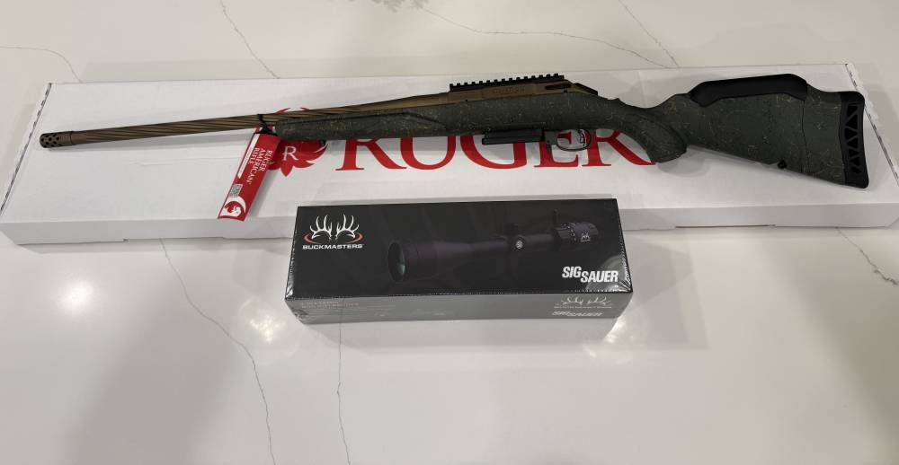 Ruger American gen 2 predator 308 win sig Buckmaster scope-img-0