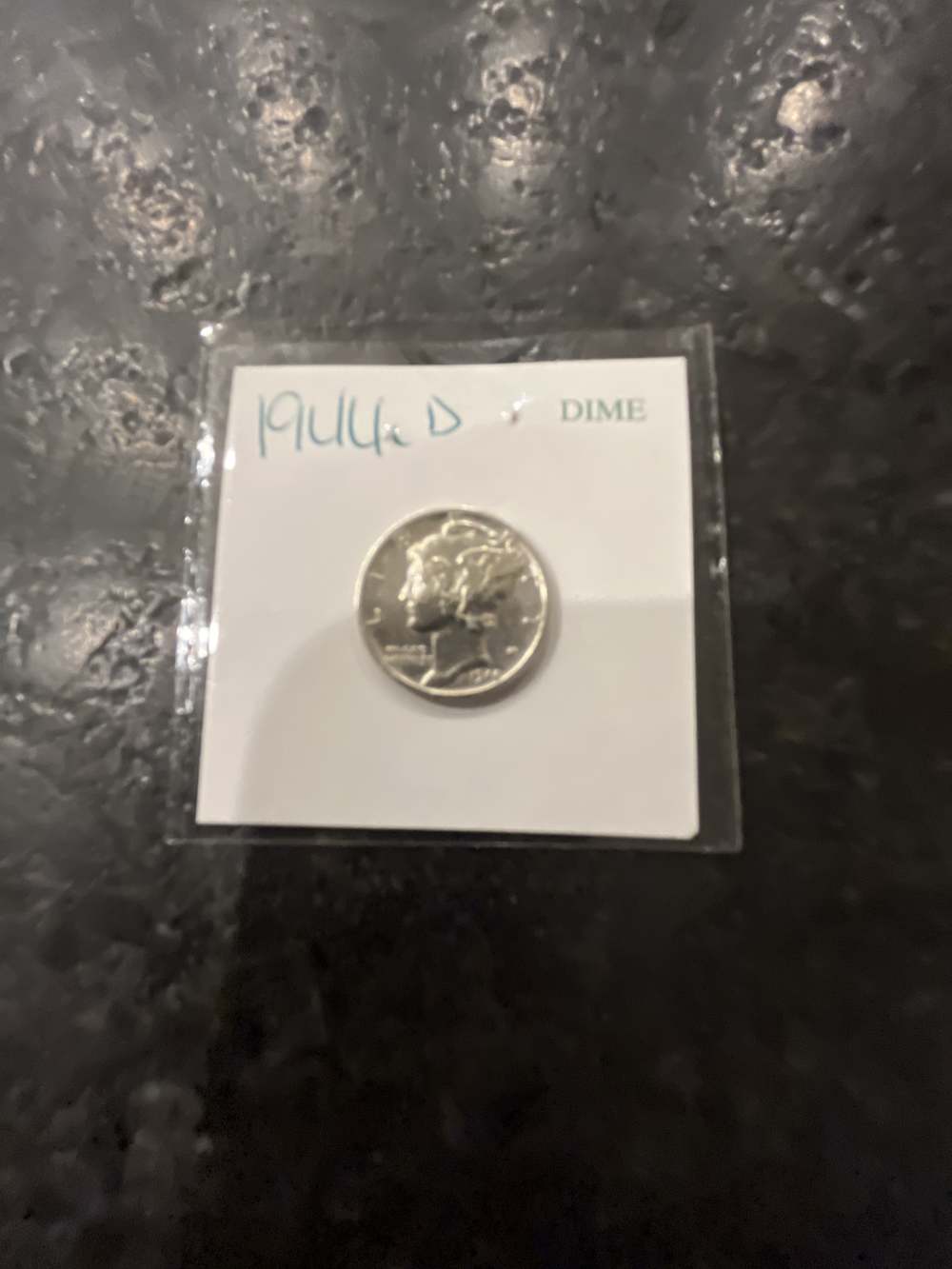 Brilliant 1944 D Mercury Dime Silver-img-0