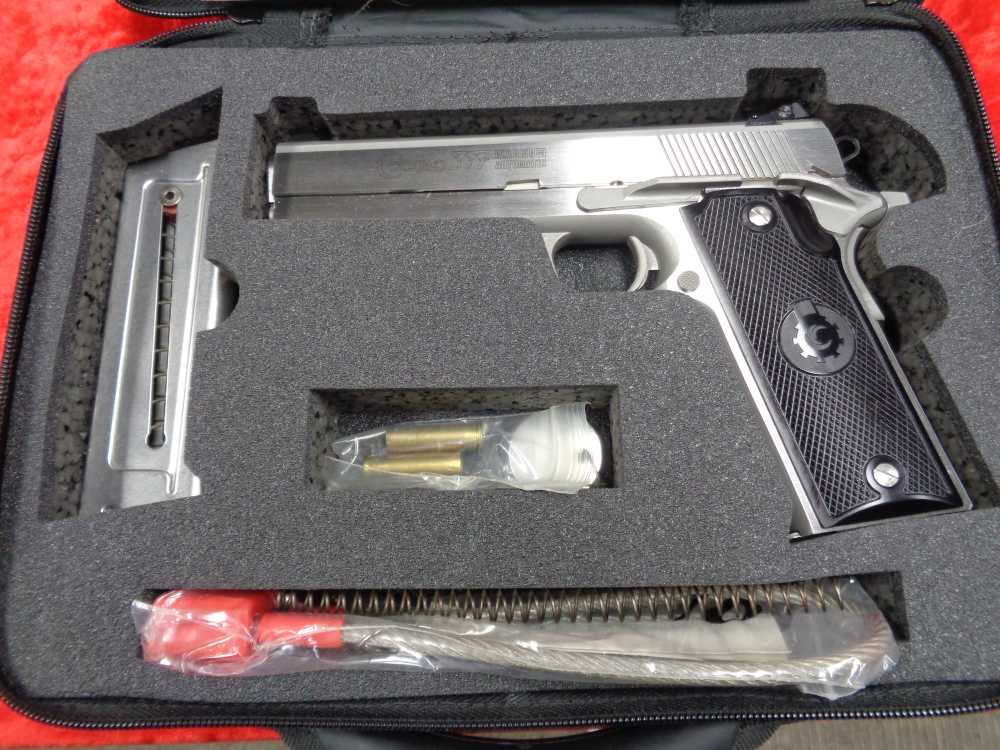 Coonan Classic Model 357 Magnum Stainless Steel 1911 2 Mag Case WE TRADE!-img-21