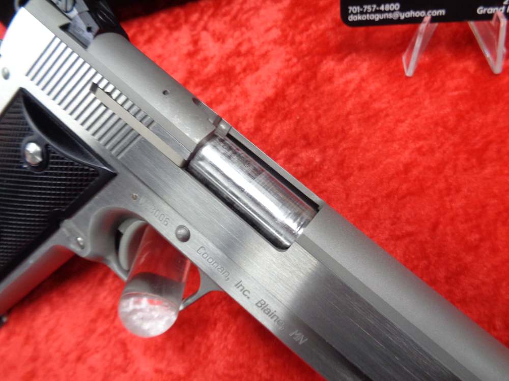 Coonan Classic Model 357 Magnum Stainless Steel 1911 2 Mag Case WE TRADE!-img-6