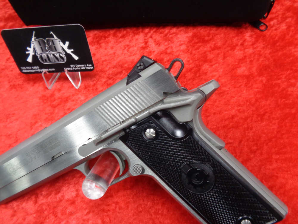 Coonan Classic Model 357 Magnum Stainless Steel 1911 2 Mag Case WE TRADE!-img-9