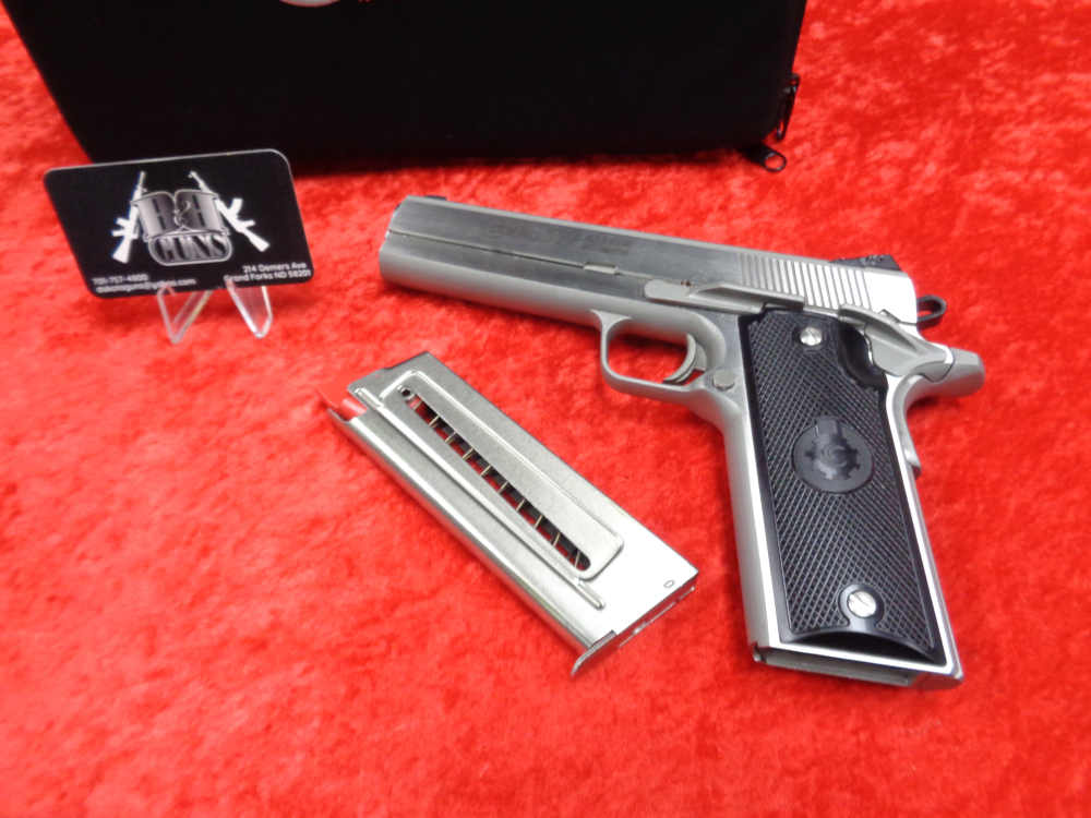 Coonan Classic Model 357 Magnum Stainless Steel 1911 2 Mag Case WE TRADE!-img-19