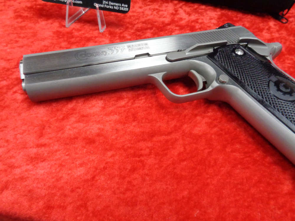 Coonan Classic Model 357 Magnum Stainless Steel 1911 2 Mag Case WE TRADE!-img-16