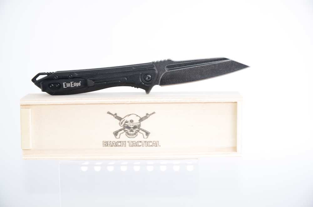Tactical Spring Assisted Wharncliffe Blade Knife-img-1