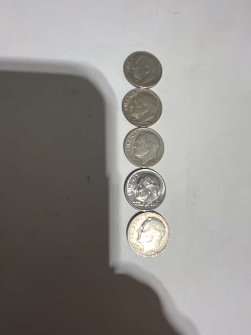 Pre 65 US Silver dime lot 5-img-0