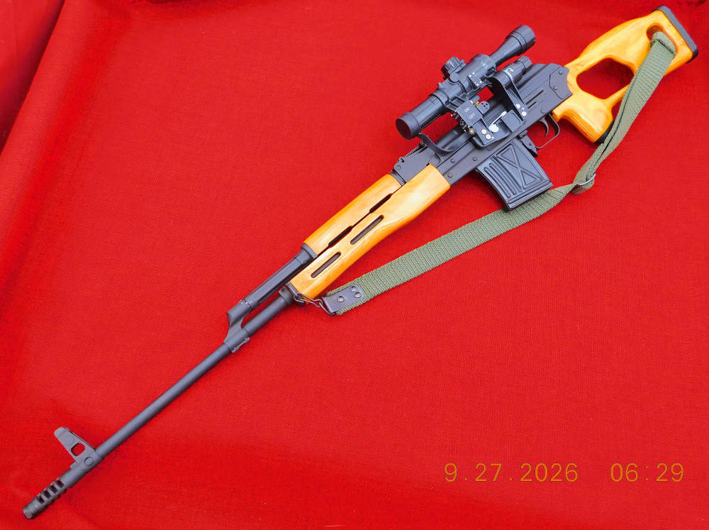 Romanian FPK PSL 54 7.62x54R Sniper Rifle w/ Mags & Russian Scope Like New-img-17