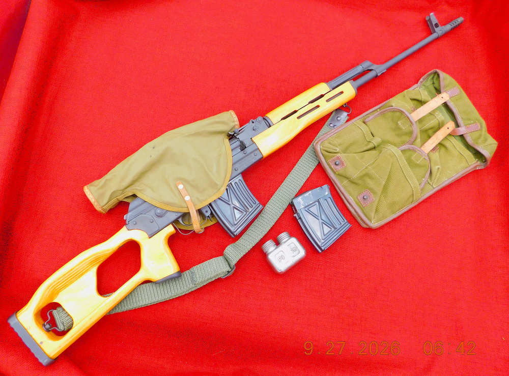 Romanian FPK PSL 54 7.62x54R Sniper Rifle w/ Mags & Russian Scope Like New-img-0