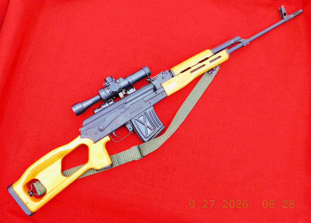 Romanian FPK PSL 54 7.62x54R Sniper Rifle w/ Mags & Russian Scope Like New-img-16