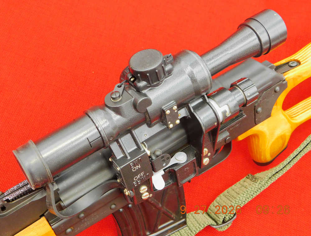 Romanian FPK PSL 54 7.62x54R Sniper Rifle w/ Mags & Russian Scope Like New-img-3