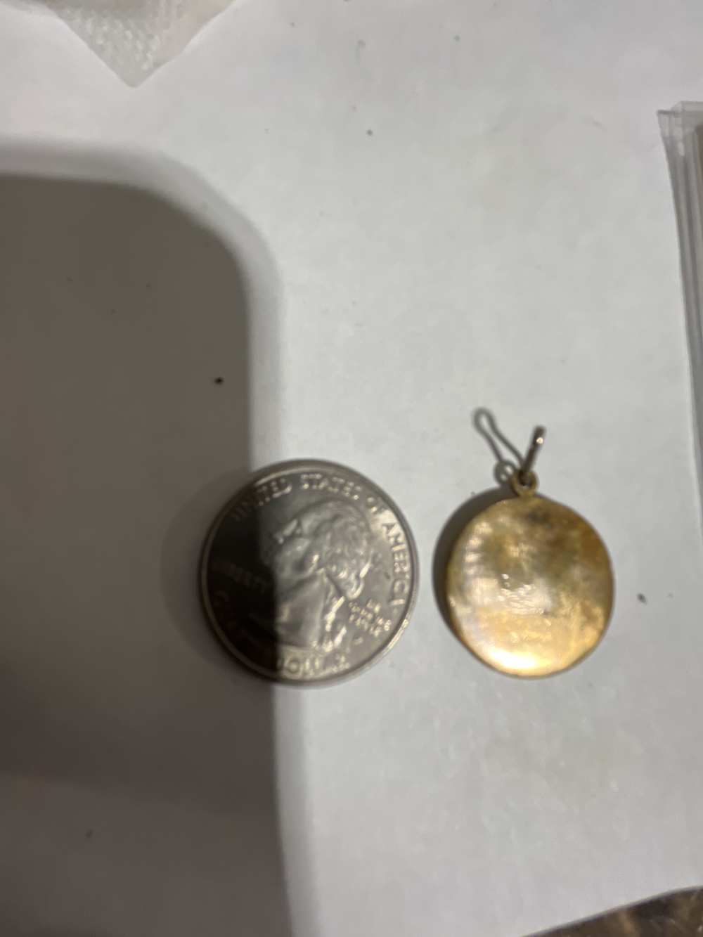 Saint Christopher gold pendant -img-1