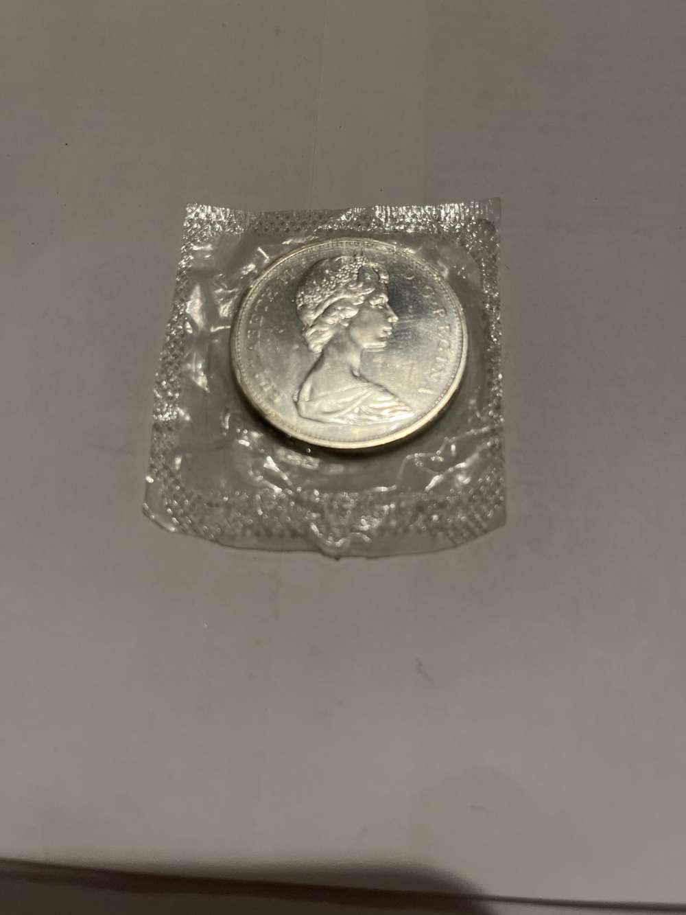 Canada 1965 80% silver dollar -img-1