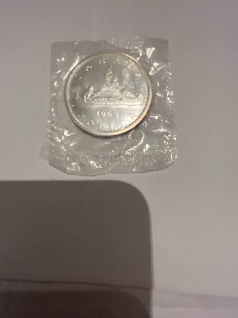 Canada 1965 80% silver dollar -img-0