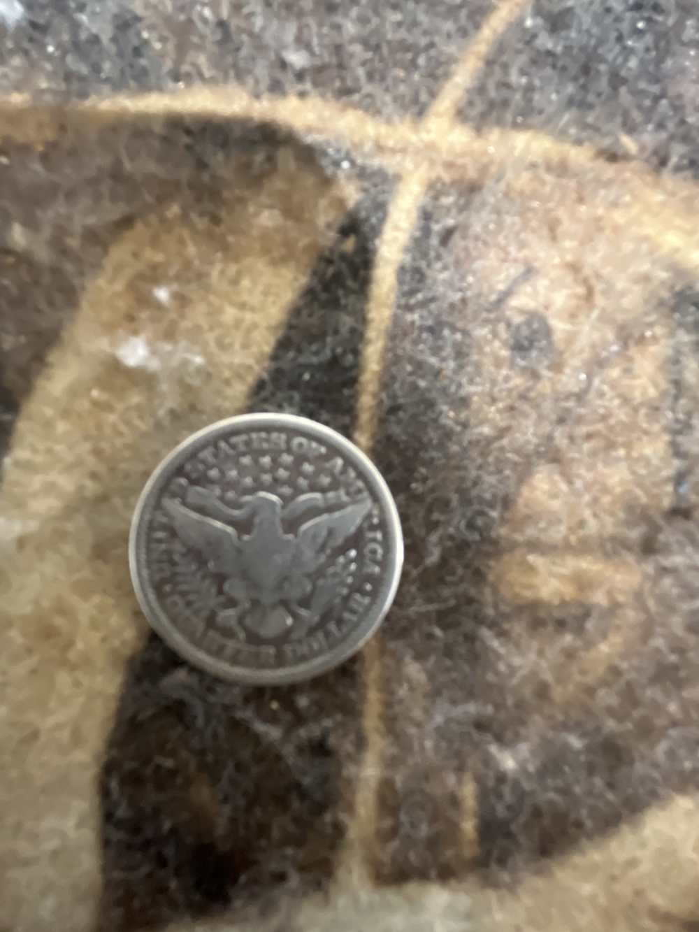 1899 US Silver Quarter-img-1