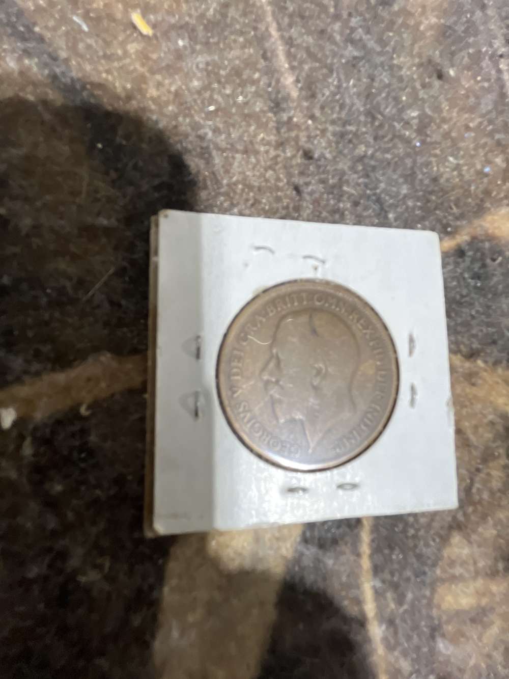 1916 British Large cent coin-img-0