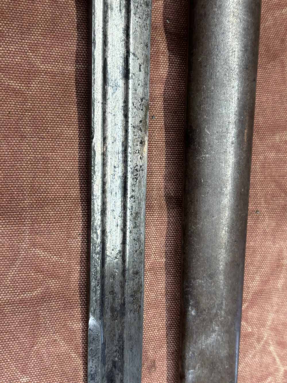 U.S. Krag Bayonet 1900 dated w/ scabbard.  #1771-img-3