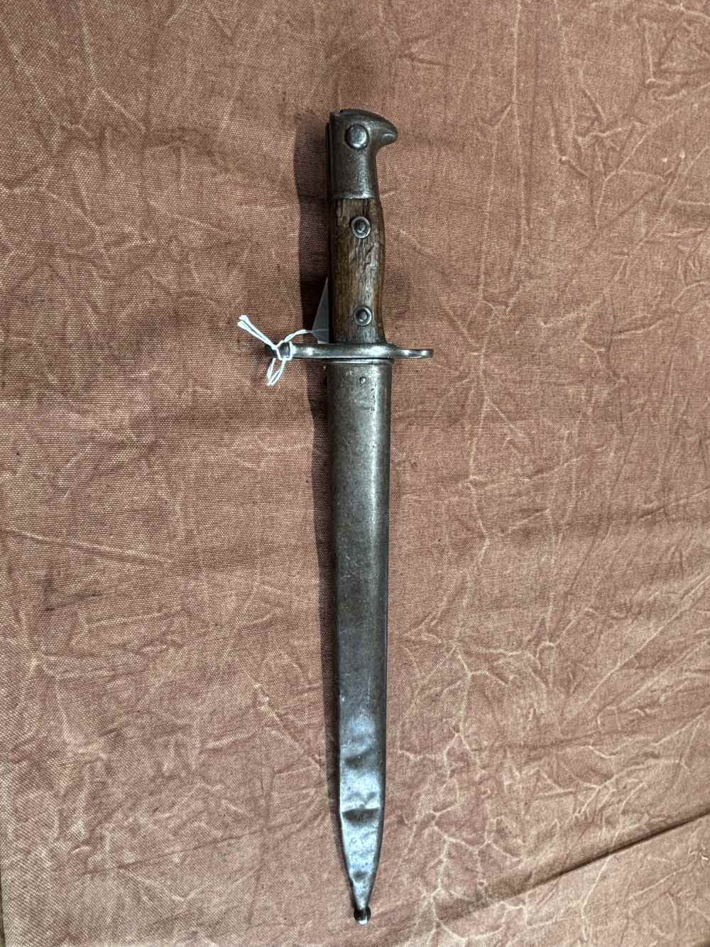 U.S. Krag Bayonet 1900 dated w/ scabbard.  #1771-img-10
