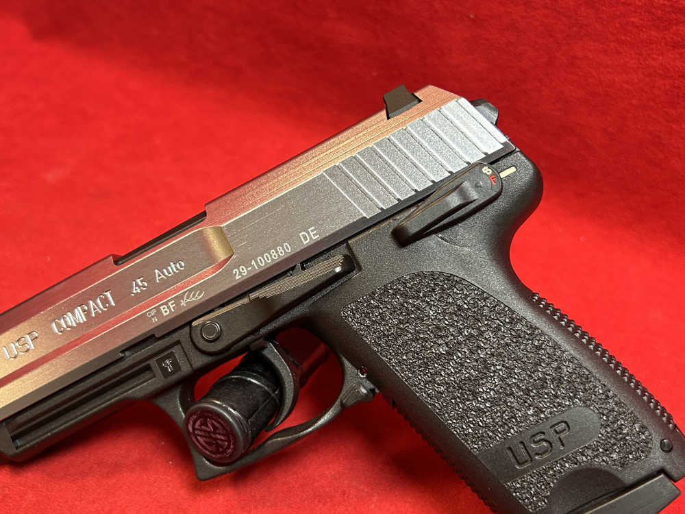 H&K USP-45 Compact V1, “Rare Stainless”, Safe Queen, 2015-img-9