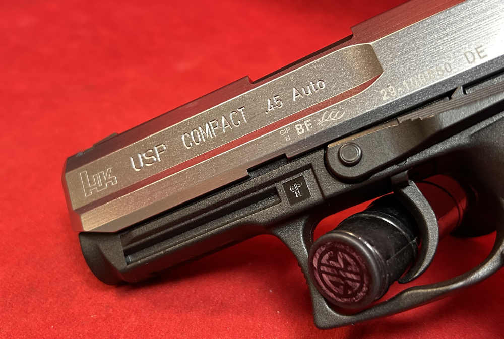 H&K USP-45 Compact V1, “Rare Stainless”, Safe Queen, 2015-img-10