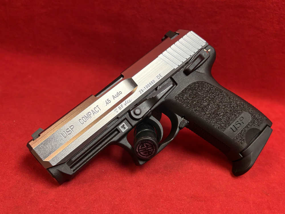 H&K USP-45 Compact V1, “Rare Stainless”, Safe Queen, 2015-img-4