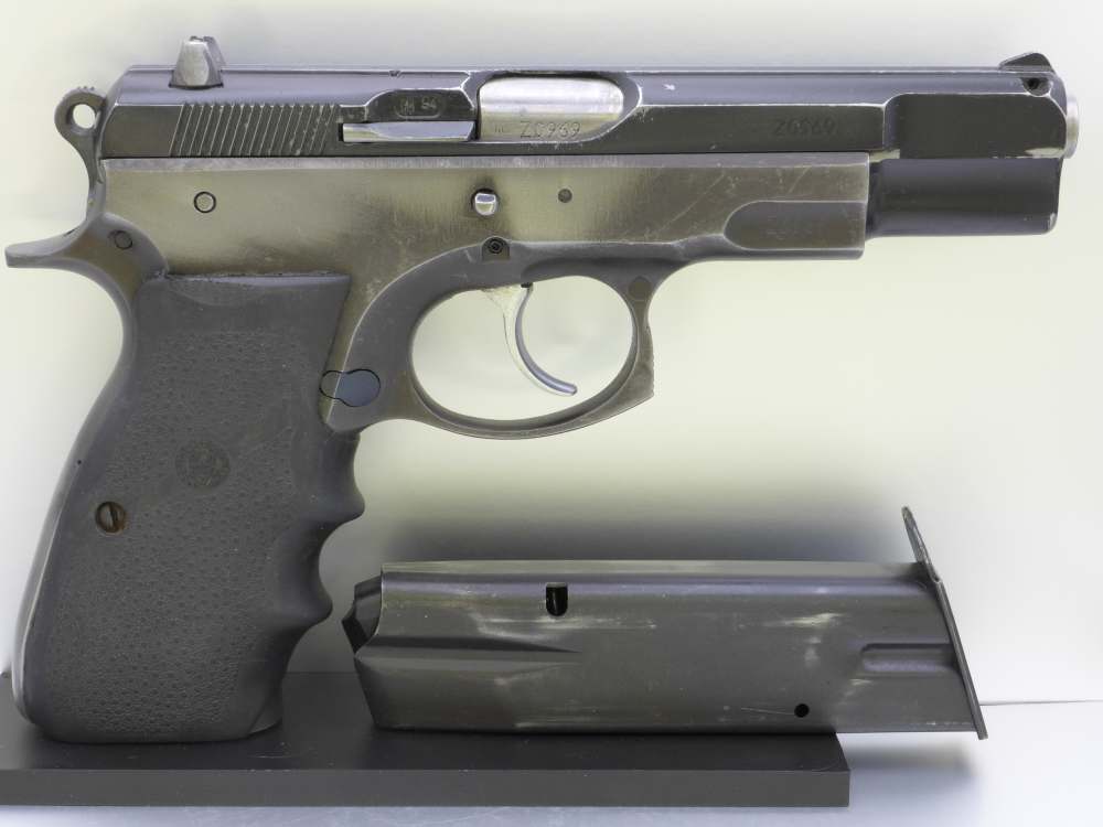 Surplus Police CZ 75 Pre B 9MM Pistols Ceska Zbrojovka B Grade -img-12