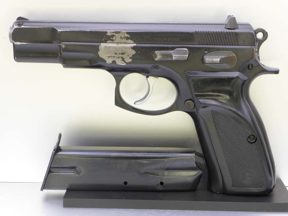 Surplus Police CZ 75 Pre B 9MM Pistols Ceska Zbrojovka B Grade -img-5