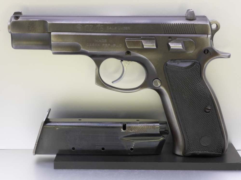 Surplus Police CZ 75 Pre B 9MM Pistols Ceska Zbrojovka B Grade -img-9