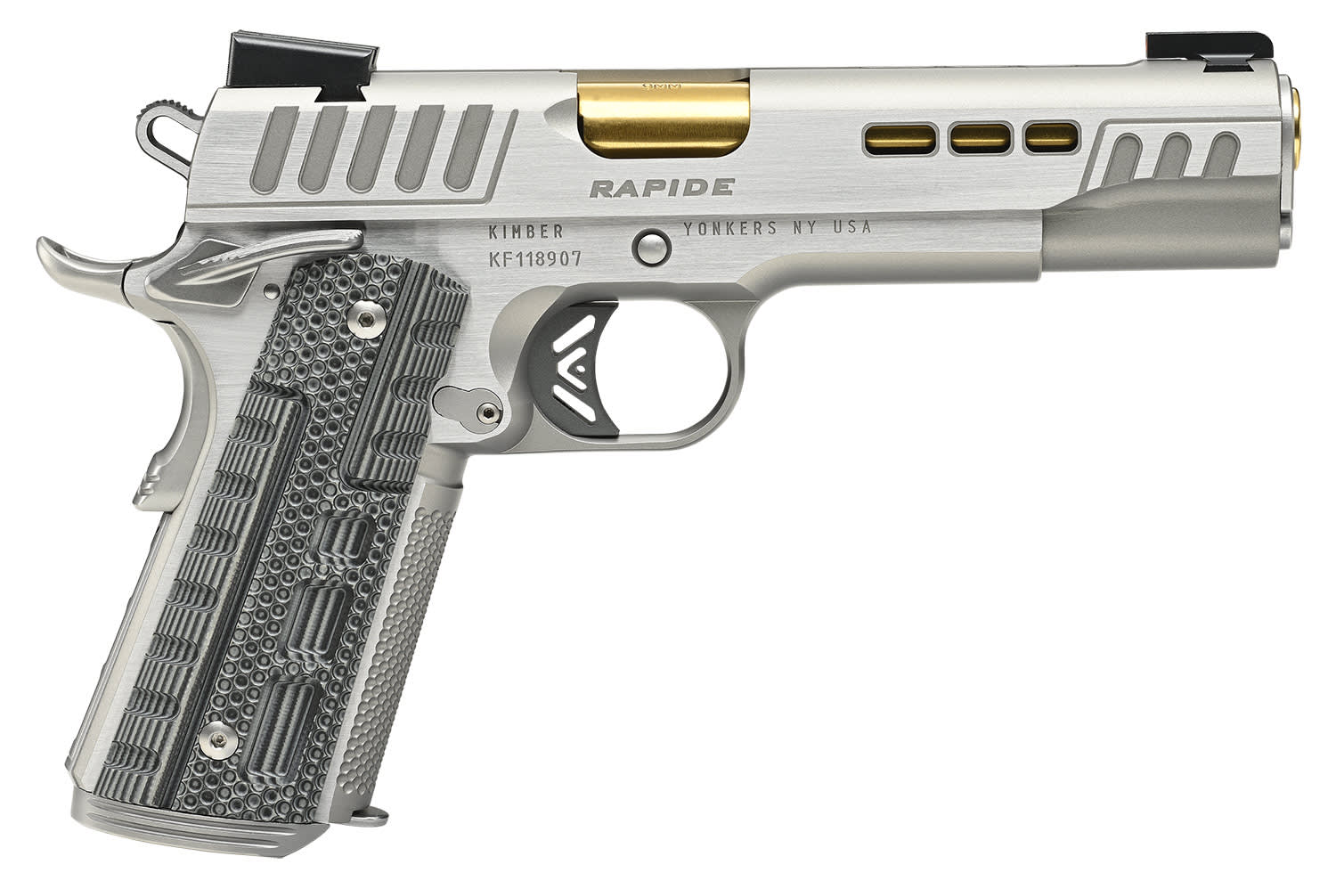 Kimber Rapide Dawn 45 ACP Pistol 5 Gold/Stainless 3000423-img-0