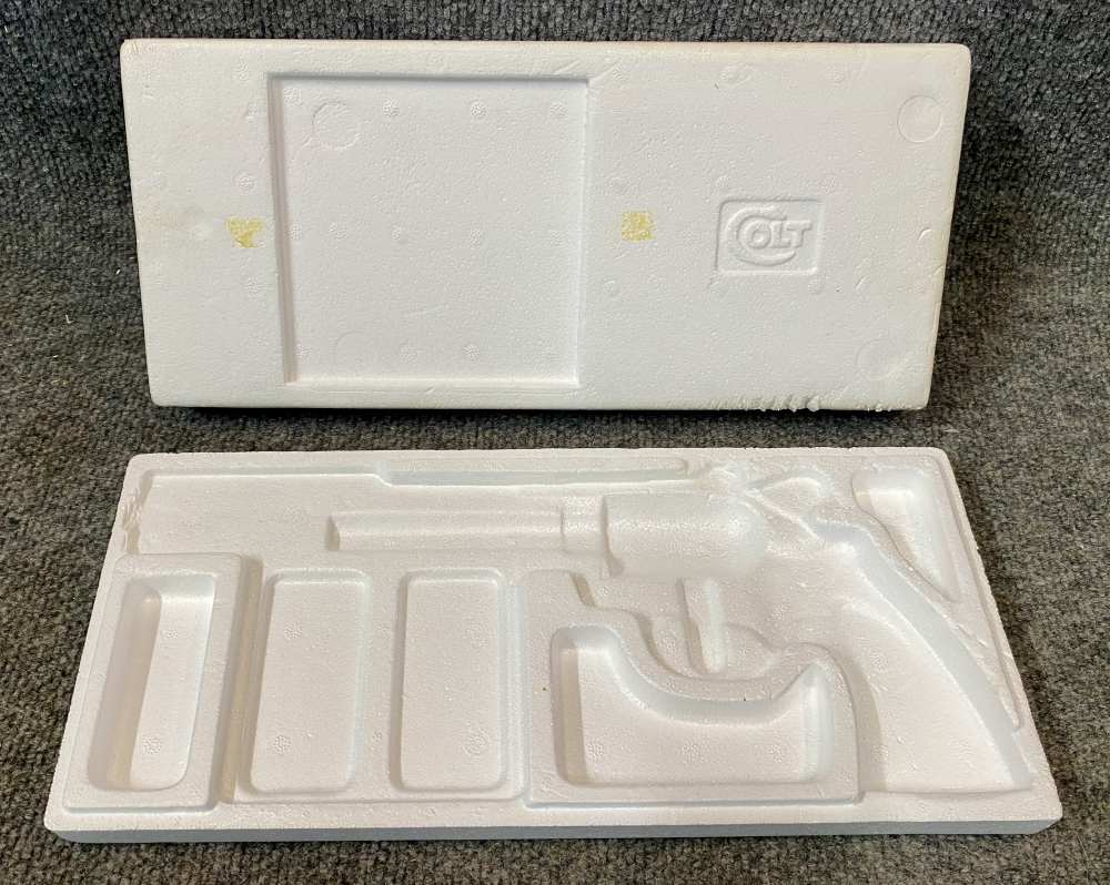 Colt Python Early 1980s 8 Inch in E Nickel Collector Grade with box -img-34