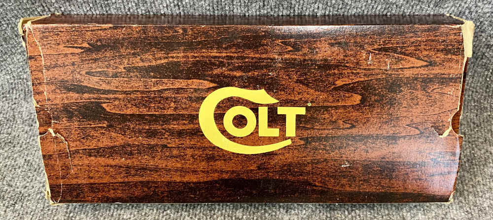 Colt Python Early 1980s 8 Inch in E Nickel Collector Grade with box -img-35