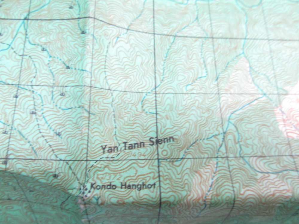 1970 DATED VIETNAM WAR TOPIGRAPHICAL MAP OF AP DAN KIA-VIETNAM-img-9