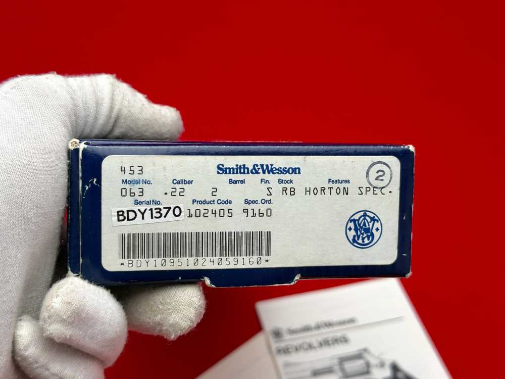 1989 Smith & Wesson 63-3 Stainless .22LR 2" Barrel In Original Box!-img-20
