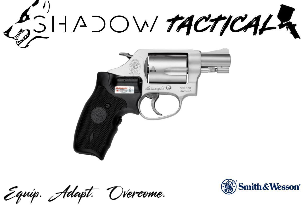 Smith & Wesson 637, 38 Special, 5-Round, J-Frame, Laser Grip-img-0