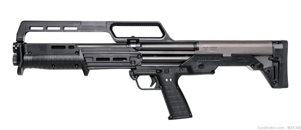Kel-Tec KS7 12 Gauge Bullpup Shotgun 18.5” 6+1Rds Black-img-1