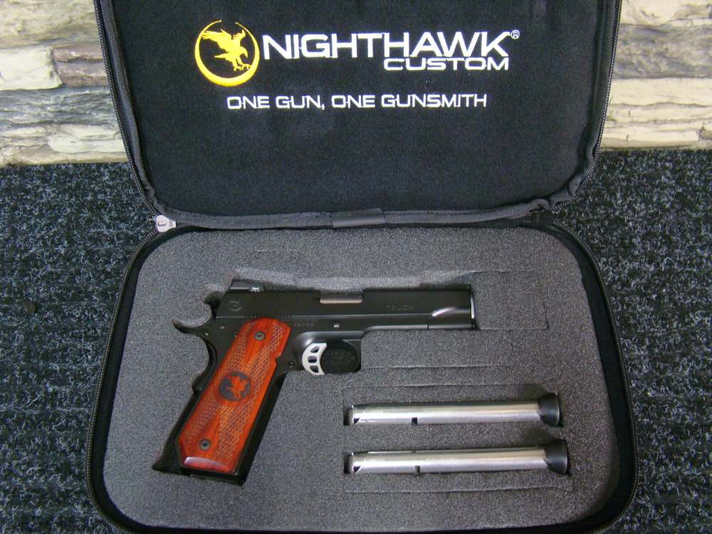 Nighthawk Custom Talon II 1911 .45ACP 4.25" Commander CCC bobtail Pistol 45-img-1
