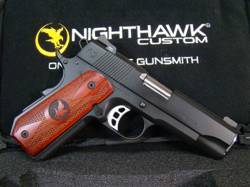 Nighthawk Custom Talon II 1911 .45ACP 4.25" Commander CCC bobtail Pistol 45-img-9