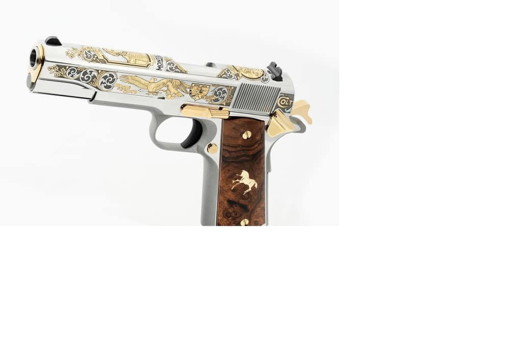 Colt SK Customs 1911 "Lost States" .45ACP Master set of all 4 pistols!-img-30