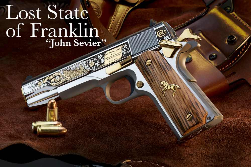 Colt SK Customs 1911 "Lost States" .45ACP Master set of all 4 pistols!-img-14