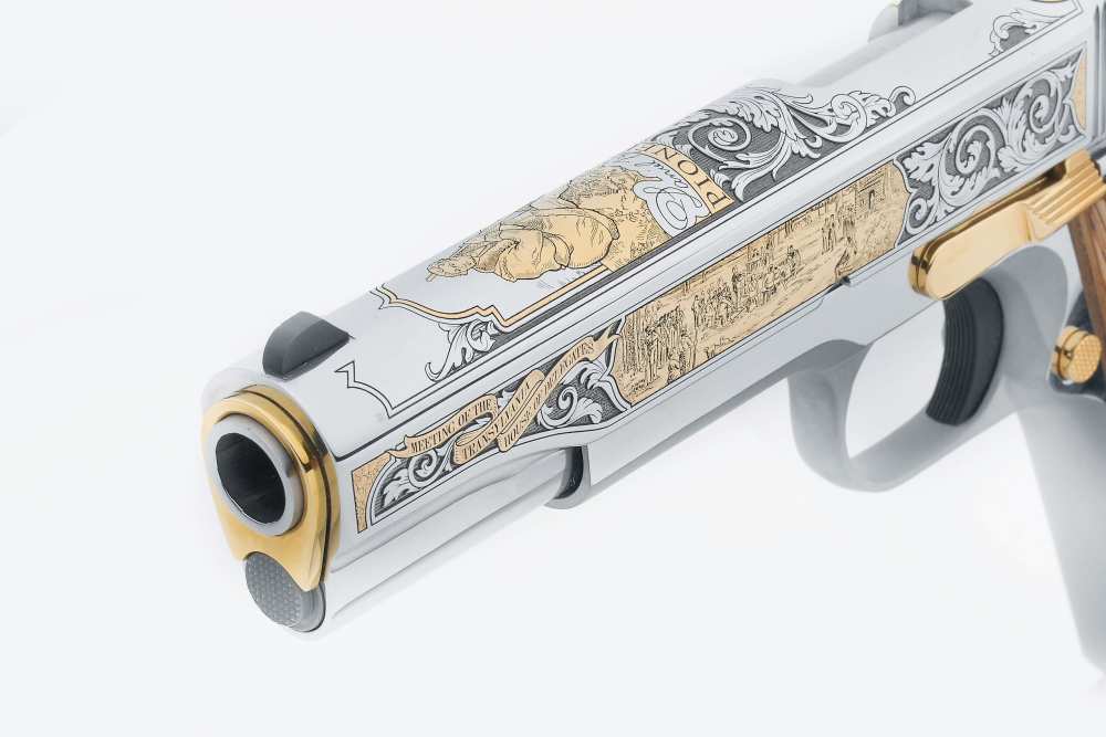 Colt SK Customs 1911 "Lost States" .45ACP Master set of all 4 pistols!-img-19