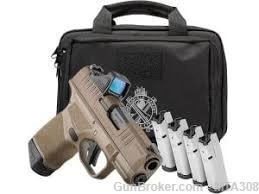 Springfield Hellcat OSP FDE - Optic Sight, Range Bag, extra Magazines-SALE!-img-0