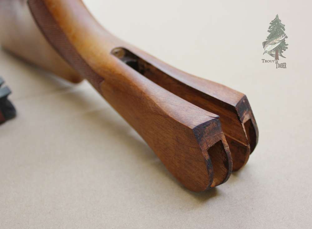Russian Baikal IZH, 12 gauge, Shotgun Side by Side Hardwood Stock Set!-img-6