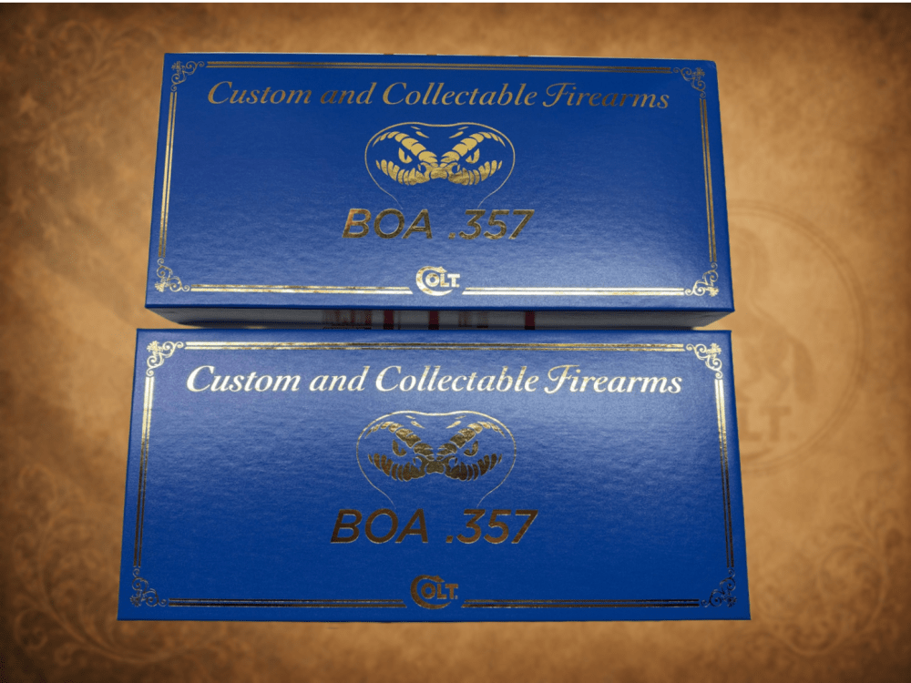 Colt BOA Consecutive Serial Set 4.25" & 6" 357 Mag SN 1103/1104-img-76
