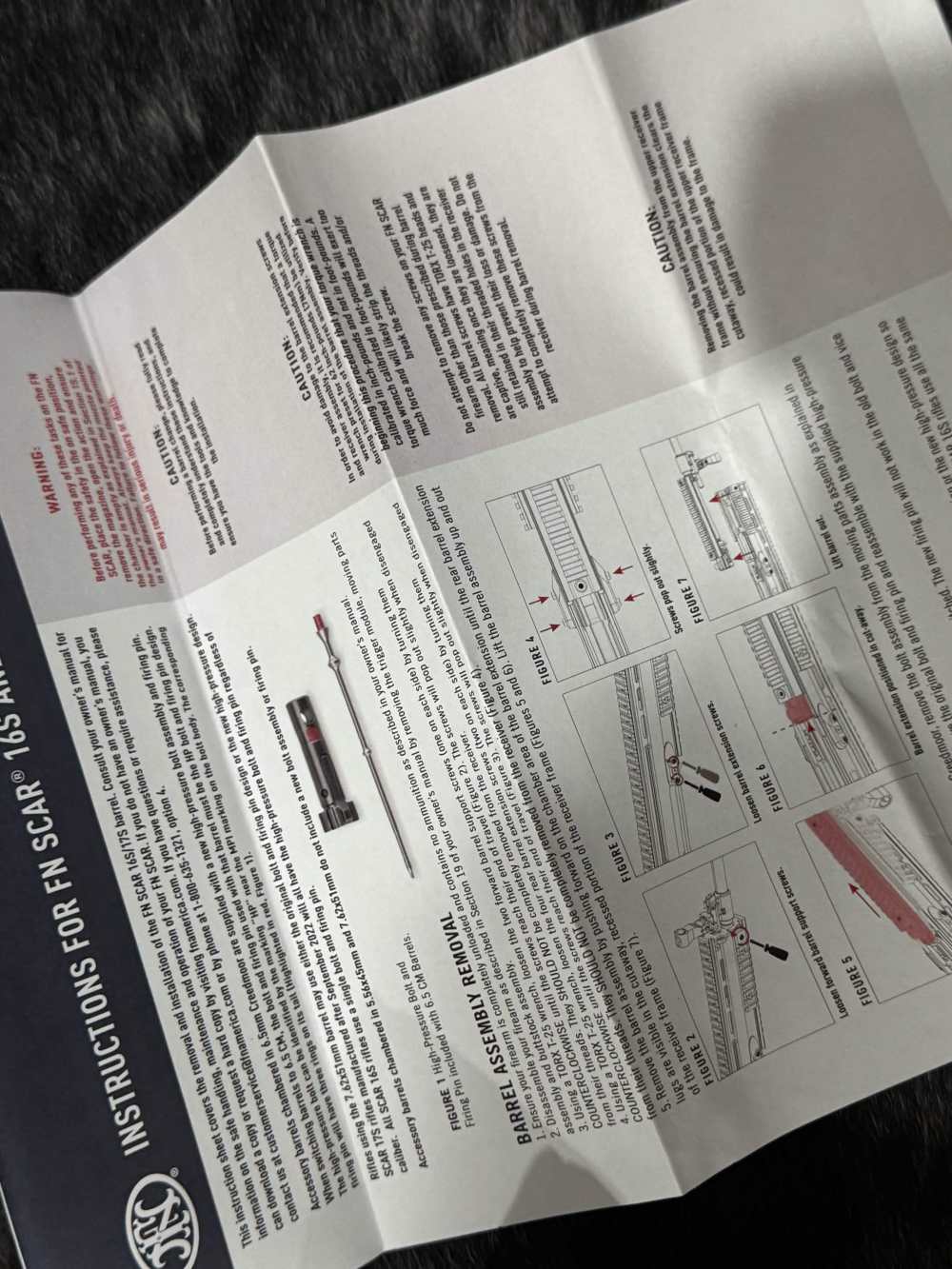 Belgian SCAR 16S Barrel w/ Commercial & Military flash hider-img-2