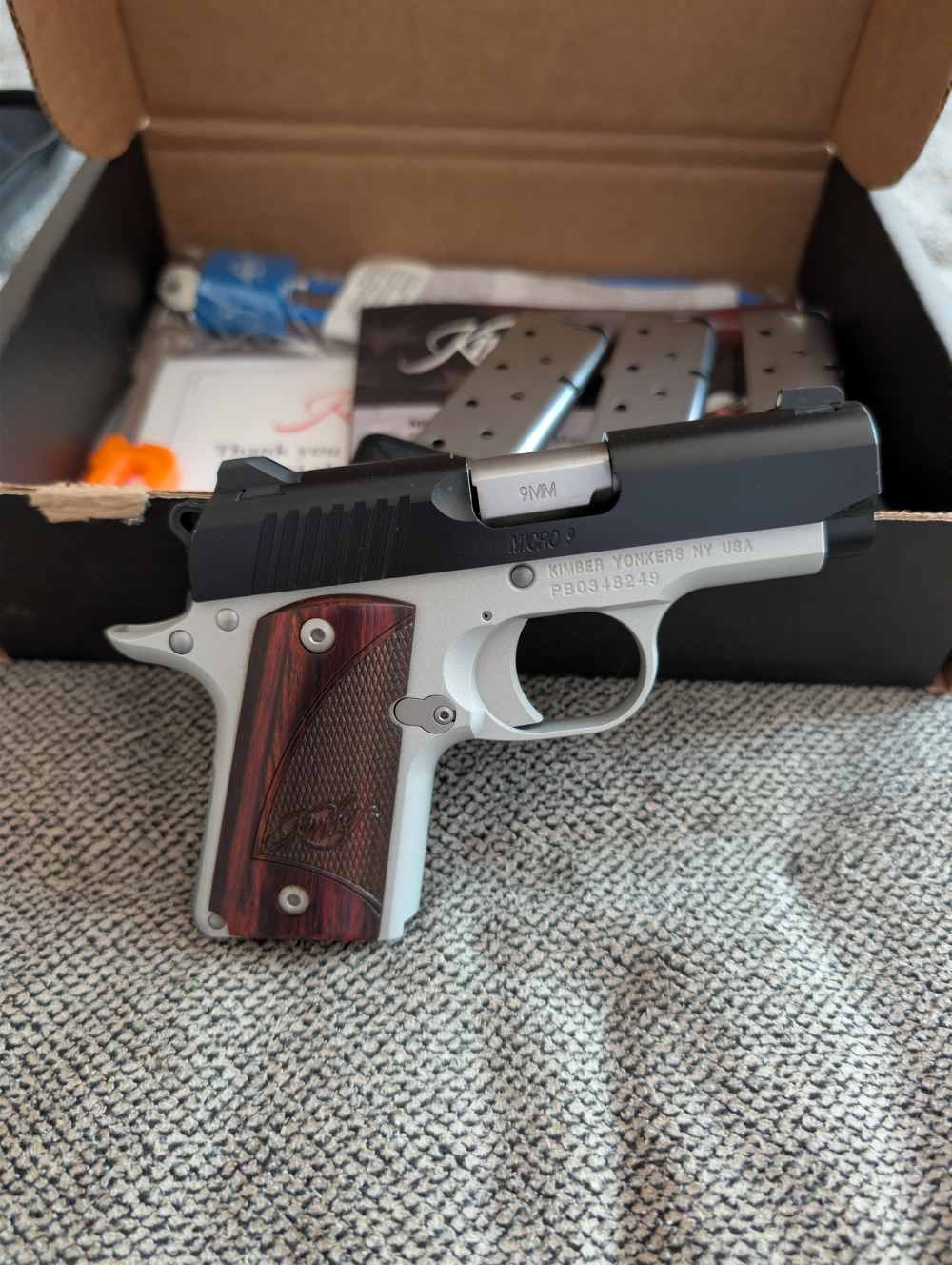 Kimber Micro 9 Two Tone Excellent Condition -img-1