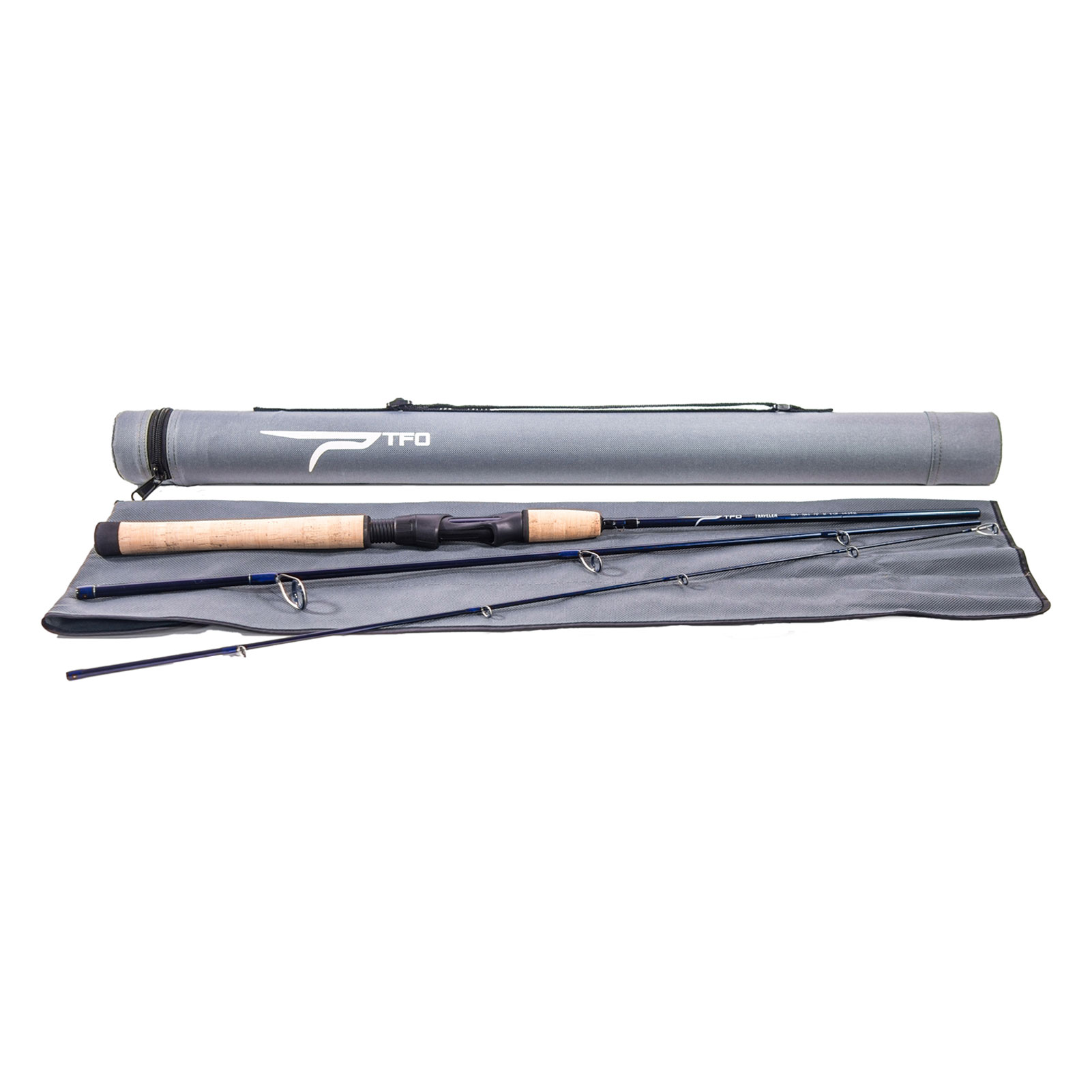 TFO Traveler 7ft ML 3pc Spinning Rod with Case (TRV-S-703-3)-img-2