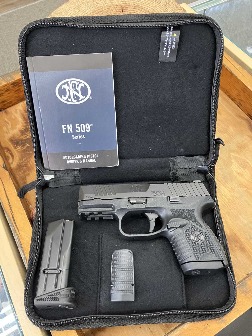 FN 509C Compact Pistol - 9mm Luger - 10+1 - 3.70" - Black-img-0