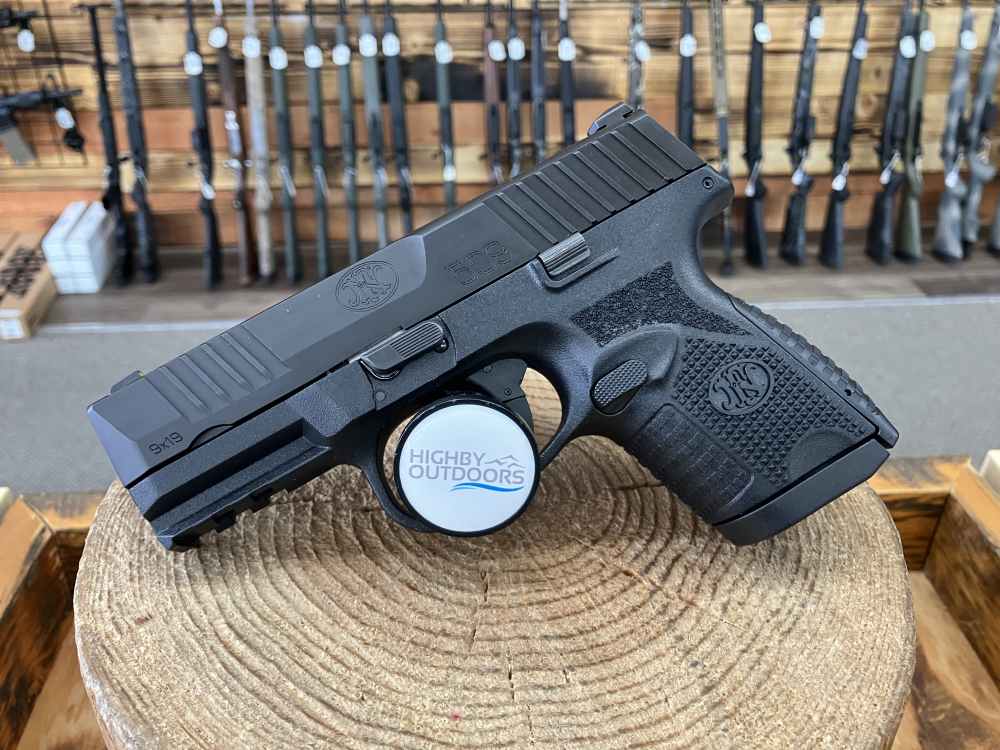 FN 509C Compact Pistol - 9mm Luger - 10+1 - 3.70" - Black-img-3